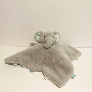 Kellytoy Elephant Lovey Gray Blue Plush Blanket Baby Soft Cuddle Security Lovie